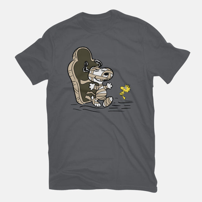 Mummy Dog-Mens-Heavyweight-Tee-nickzzarto