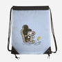 Mummy Dog-None-Drawstring-Bag-nickzzarto