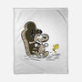 Mummy Dog-None-Fleece-Blanket-nickzzarto