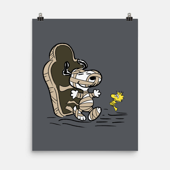 Mummy Dog-None-Matte-Poster-nickzzarto