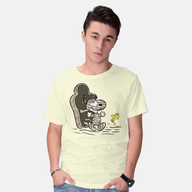 Mummy Dog-Mens-Basic-Tee-nickzzarto