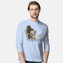 Mummy Dog-Mens-Long Sleeved-Tee-nickzzarto