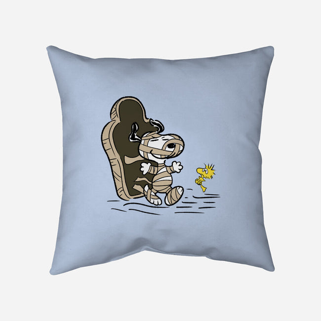 Mummy Dog-None-Removable Cover w Insert-Throw Pillow-nickzzarto