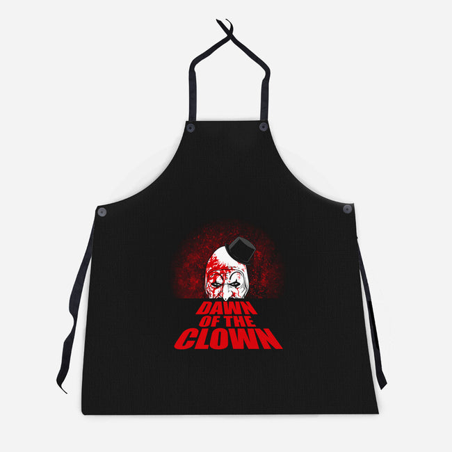 Dawn Of The Clown-Unisex-Kitchen-Apron-jasesa