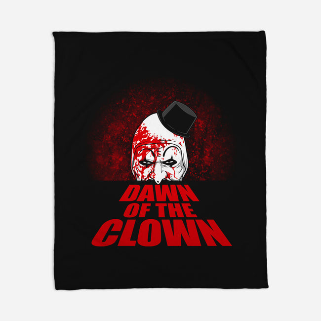 Dawn Of The Clown-None-Fleece-Blanket-jasesa