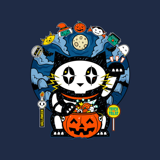 Halloween Doodle-Womens-Basic-Tee-krisren28