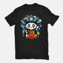 Halloween Doodle-Unisex-Basic-Tee-krisren28