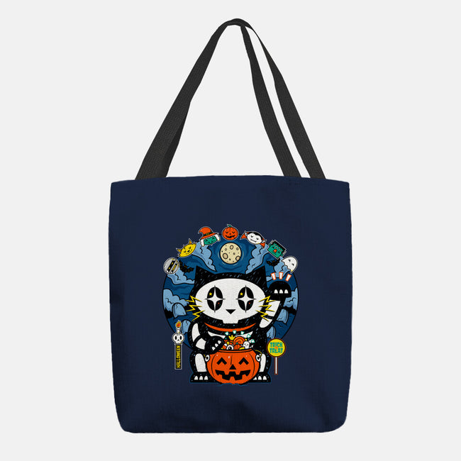 Halloween Doodle-None-Basic Tote-Bag-krisren28