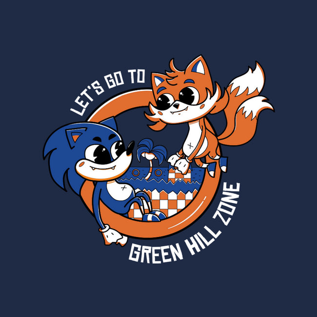 Green Hill Zone Heroes-Womens-Basic-Tee-Ca Mask