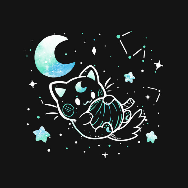 Cat In The Stars-None-Basic Tote-Bag-TechraNova