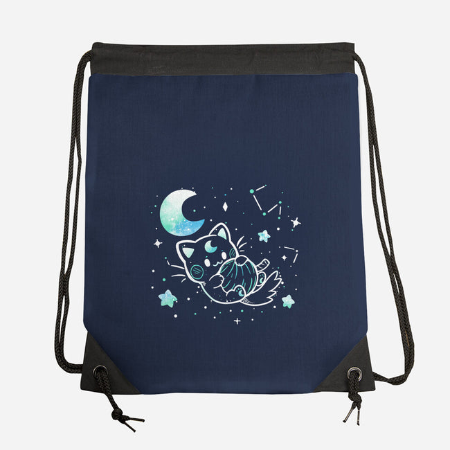 Cat In The Stars-None-Drawstring-Bag-TechraNova