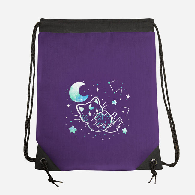 Cat In The Stars-None-Drawstring-Bag-TechraNova