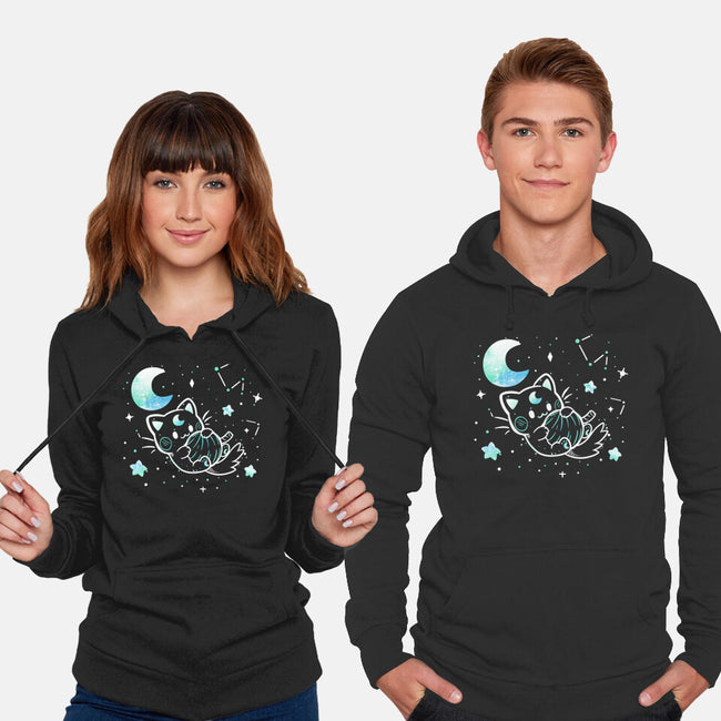 Cat In The Stars-Unisex-Pullover-Sweatshirt-TechraNova