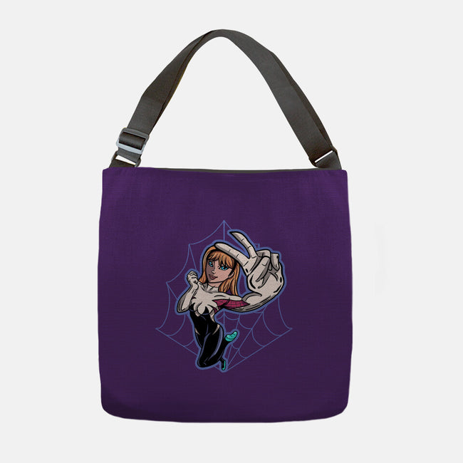 Ghost Or Spider-None-Adjustable Tote-Bag-nickzzarto