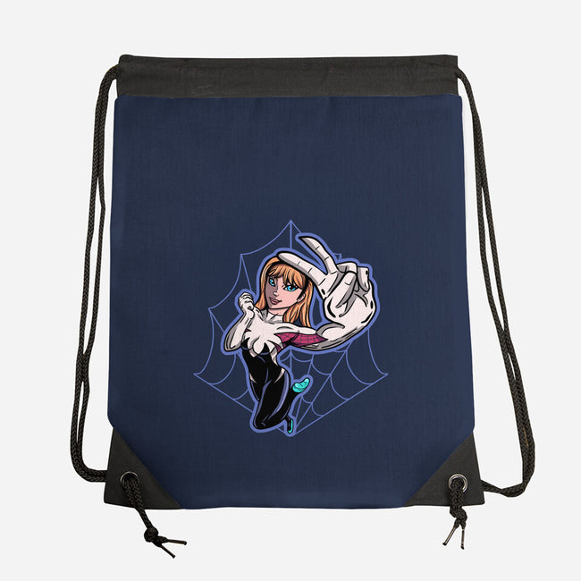 Ghost Or Spider-None-Drawstring-Bag-nickzzarto