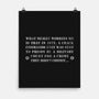 What Really Worries Me-None-Matte-Poster-NMdesign