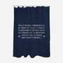 What Really Worries Me-None-Polyester-Shower Curtain-NMdesign