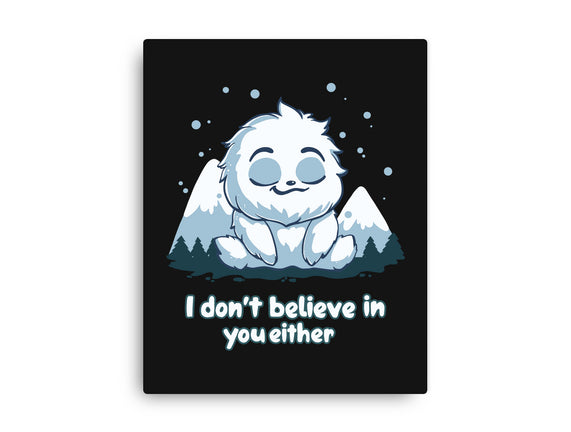 Yeti Doesn't Believe In You