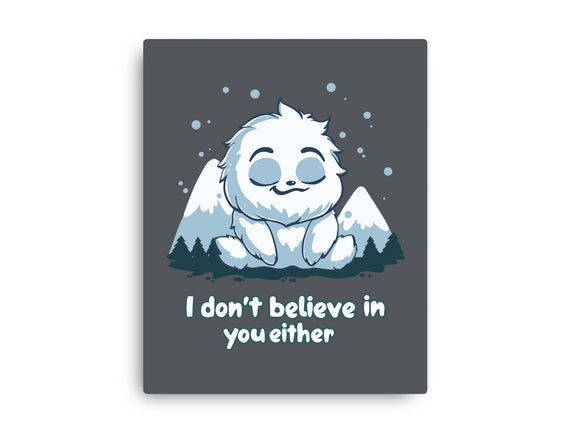 Yeti Doesn't Believe In You