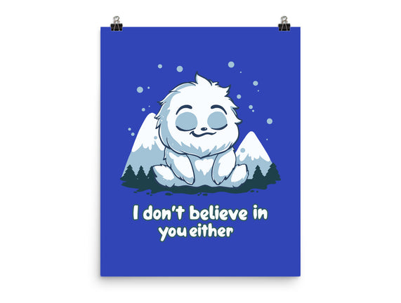 Yeti Doesn't Believe In You