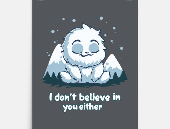 Yeti Doesn't Believe In You