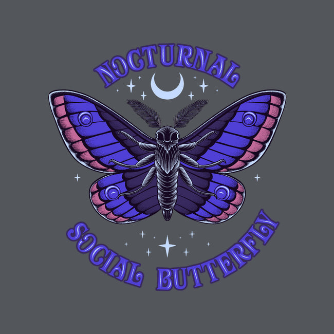 Nocturnal Social Butterfly-None-Fleece-Blanket-rmatix