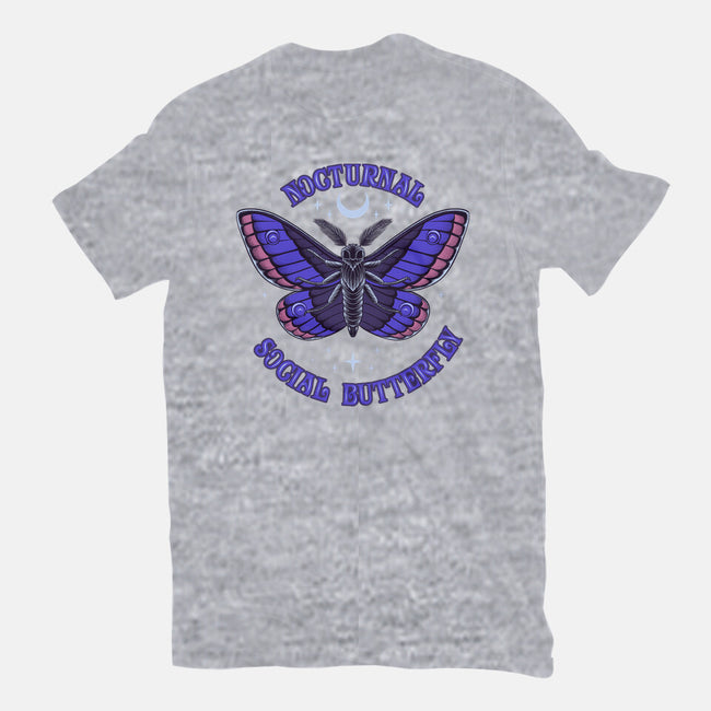 Nocturnal Social Butterfly-Mens-Basic-Tee-rmatix