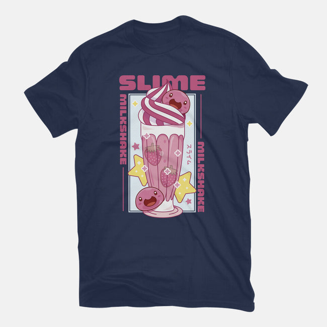 Pink Slime Sweet Milk-Womens-Fitted-Tee-LAGELANTEE