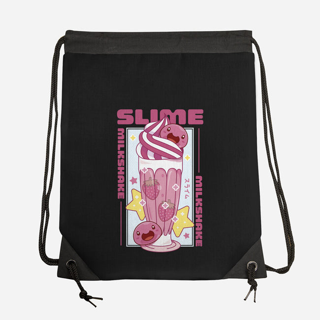 Pink Slime Sweet Milk-None-Drawstring-Bag-LAGELANTEE