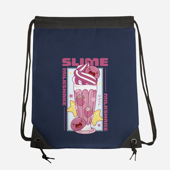 Pink Slime Sweet Milk-None-Drawstring-Bag-LAGELANTEE