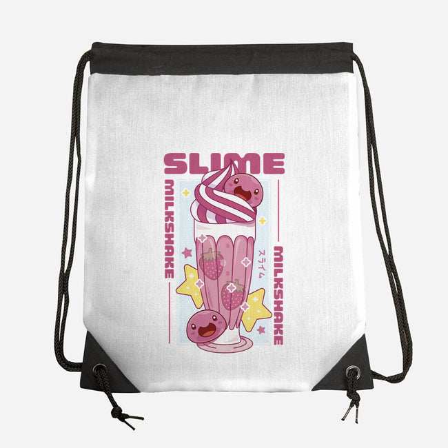 Pink Slime Sweet Milk-None-Drawstring-Bag-LAGELANTEE