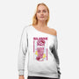 Pink Slime Sweet Milk-Womens-Off Shoulder-Sweatshirt-LAGELANTEE