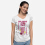 Pink Slime Sweet Milk-Womens-V-Neck-Tee-LAGELANTEE