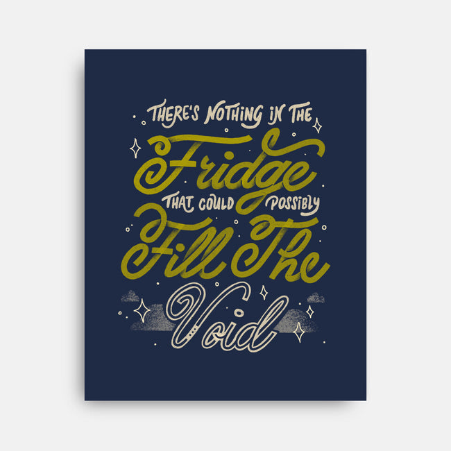 Nothing In The Fridge-None-Stretched-Canvas-tobefonseca