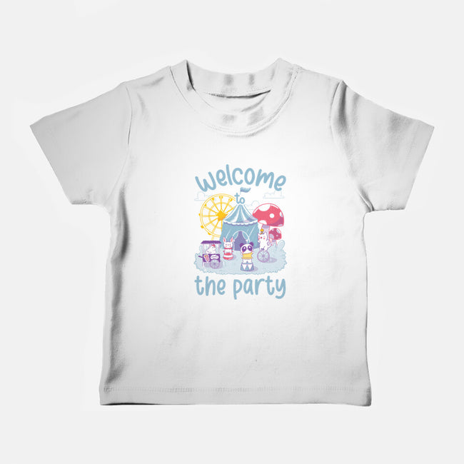 Traveling Circus-Baby-Basic-Tee-tobefonseca