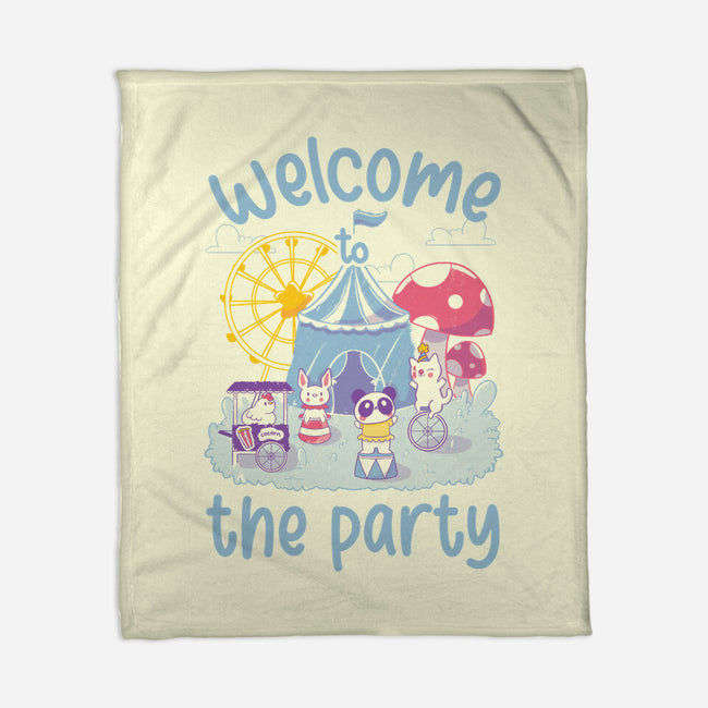 Traveling Circus-None-Fleece-Blanket-tobefonseca