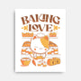 Baking Love-None-Stretched-Canvas-tobefonseca