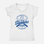 Haddonfield League-Womens-V-Neck-Tee-Getsousa!