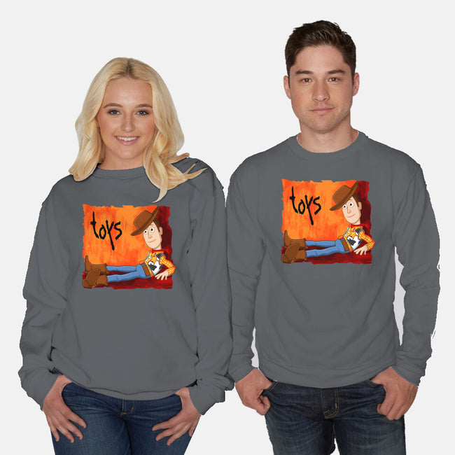 Toys Issues-Unisex-Crew Neck-Sweatshirt-jasesa