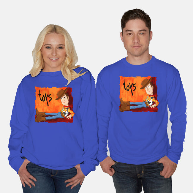 Toys Issues-Unisex-Crew Neck-Sweatshirt-jasesa