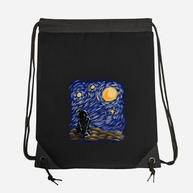 R2 Night-None-Drawstring-Bag-nickzzarto