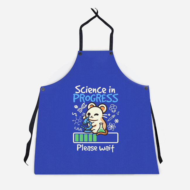 Science In Progress-Unisex-Kitchen-Apron-NemiMakeit