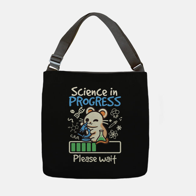 Science In Progress-None-Adjustable Tote-Bag-NemiMakeit