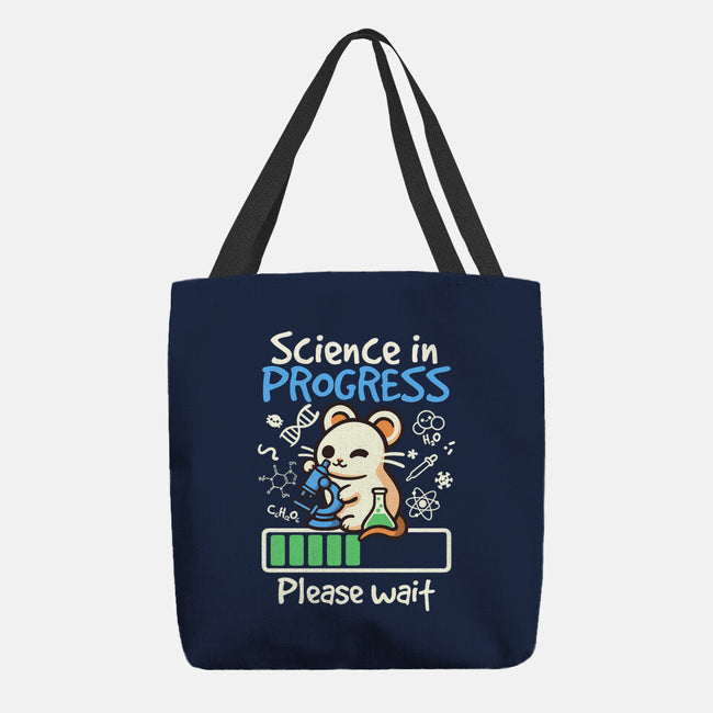 Science In Progress-None-Basic Tote-Bag-NemiMakeit