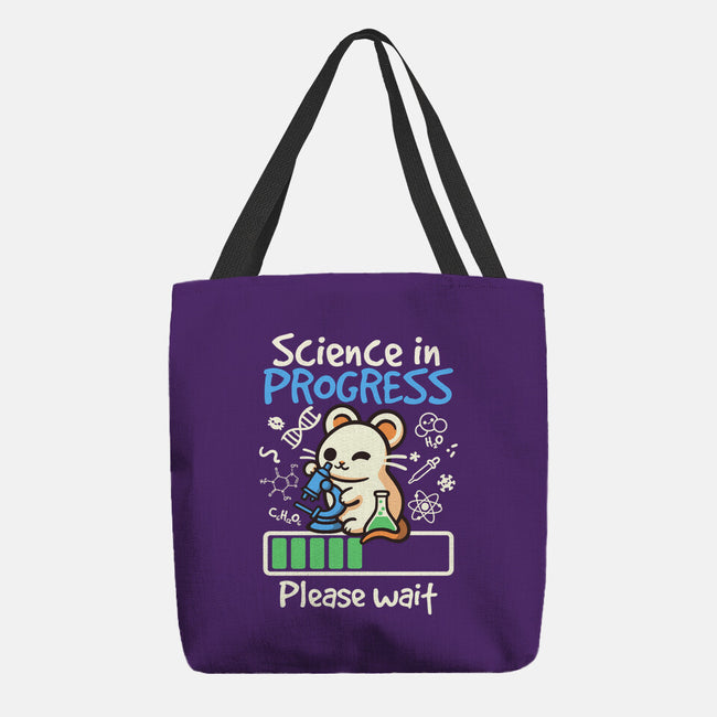 Science In Progress-None-Basic Tote-Bag-NemiMakeit