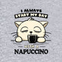 Always Napuccino-Womens-Off Shoulder-Tee-BridgeWalker