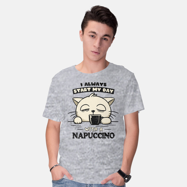 Always Napuccino-Mens-Basic-Tee-BridgeWalker