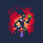 Demon Boss-None-Fleece-Blanket-Vallina84