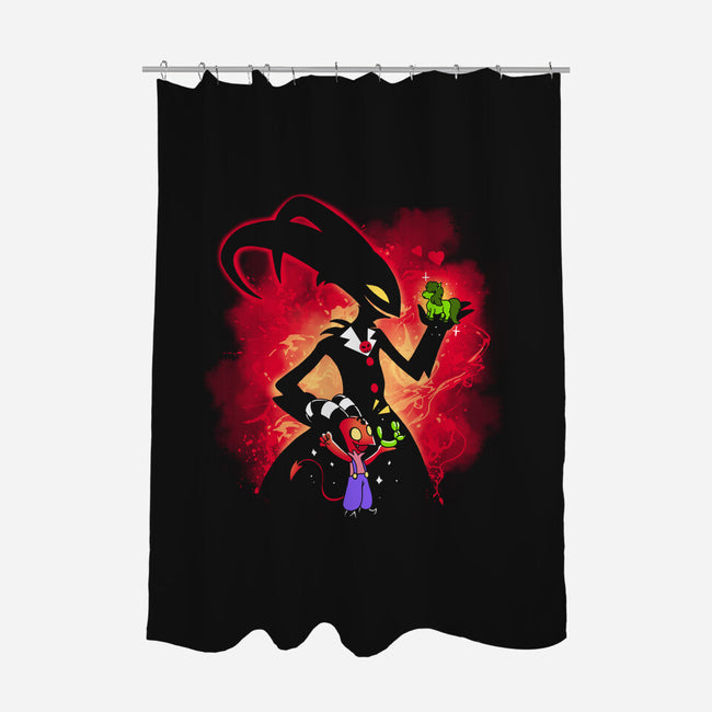 Demon Boss-None-Polyester-Shower Curtain-Vallina84