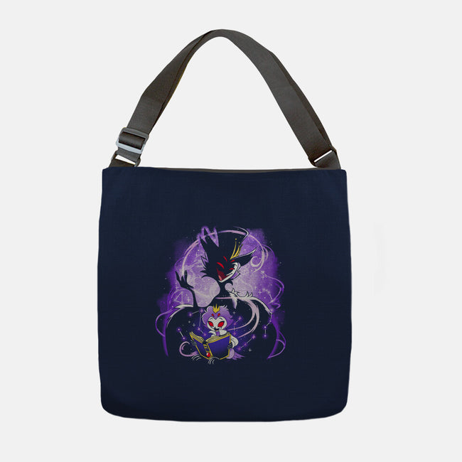 Demon Owl-None-Adjustable Tote-Bag-Vallina84